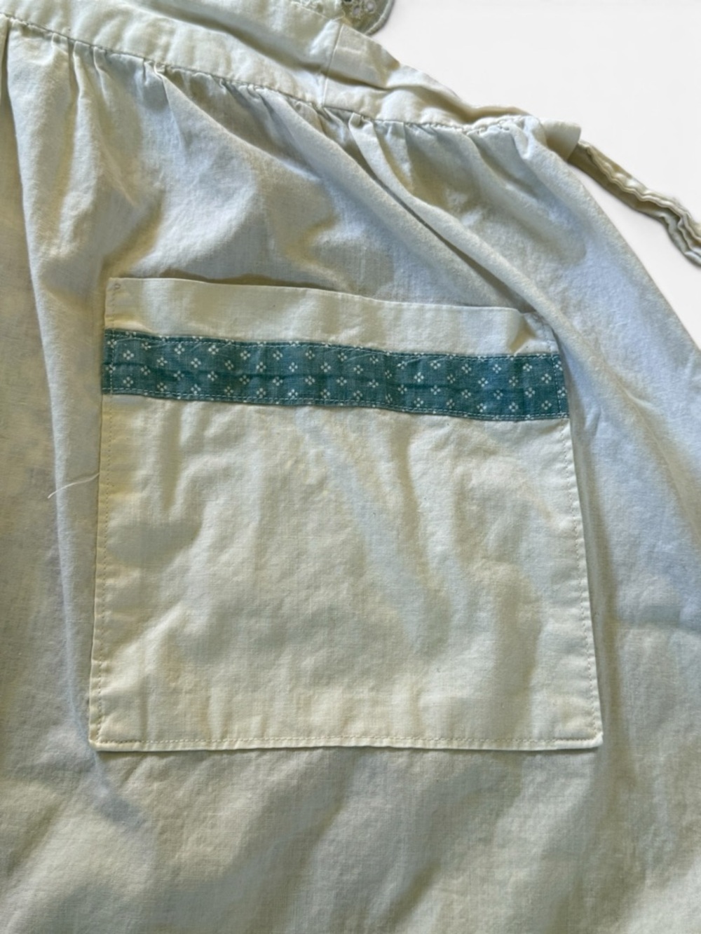 Vintage Cottagecore Apron Dress - 1977 - Picture 7 of 12